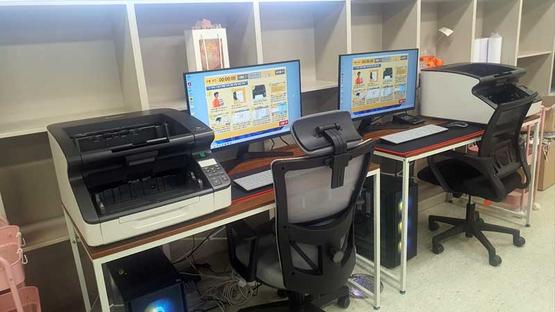 매장 운영 화면